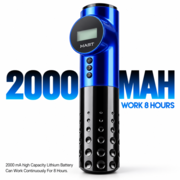 Maszynka Mast Archer Wireless Battery WQP-010-1, czerwona