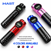 Maszynka Mast Archer Wireless Battery WQP-010-1, czerwona
