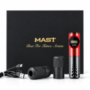 Maszynka Mast Archer Wireless Battery WQP-010-1, czerwona