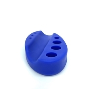 Silicone pigment cup holder, blue