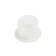 Plastic pigment cups with flat bottom S 8*10 mm (100 pcs. op.)