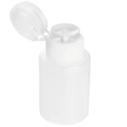 Pump dispenser for 200 ml liquids, white cap