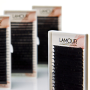 Вії Lamour Mix чорні R/0,085/7-12мм