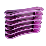 Brush stand plastic, purple