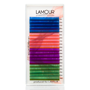 Rzęsy kolorowe Lamour (4 kolory) D/0.07/9-13mm