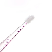 Glitter micro brush applicators (100 pcs. op), violet