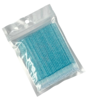 Glitter-Mikro-Pinsel-Applikatoren (100 Stk./Verpackung), blau