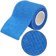 Self-adhesive cohesive bandage 4.5 cm*5 m, light blue