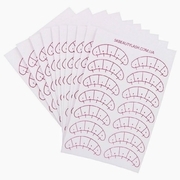 Патчи для ресниц с разметкой на бумаге 10 листов (70 пар/уп)