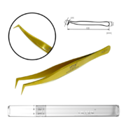 Vetus MCS-31 tweezers, gold