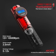 Maszynka Mast Archer Wireless Battery WQP-010-6, fioletowa