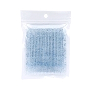 Glitter micro brush applicators (100 pcs. op), turquoise