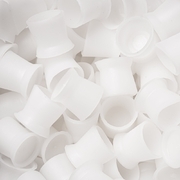 Silicone pigment cups, white