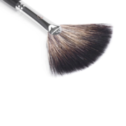 Fan brush CTR W0134 with raccoon hair