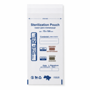 ProSteril Sterilization Bags 75*150 (100 pcs pack), White Kraft