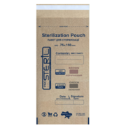 Пакети для стерилізації ProSteril 75*150 (100 шт/уп), бурий крафт