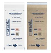 Пакети для стерилізації ProSteril 100*200 (100 шт/уп), бурий крафт