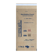Пакеты для стерилизации ProSteril 100*200 (100 шт. уп.), коричневый крафт