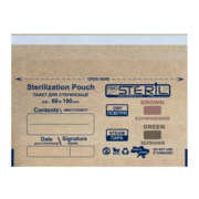 Пакети для стерилізації ProSteril 60*100 (100 шт/уп), бурий крафт