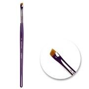 Кисточка для бровей Creator Synthetic № 14 скошенная, фиолетовая ручка