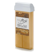 ItalWax Flex depilation wax on roll 100 ml, amber