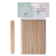 ItalWax wooden depilation spatulas 19x150 mm (100 pcs. op.)