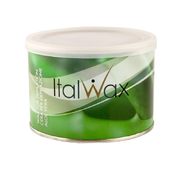 ItalWax depilation wax in a 400 ml can, aloe vera
