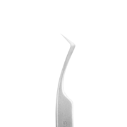 Professional eyelash tweezers STALEKS EXPERT 41 TYPE 2 (L-shaped, 40&#039;)