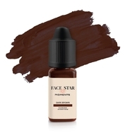 Face Star Dark brown pigment for permanent make-up, 10 ml