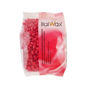 Wosk twardy ItalWax Film Wax do depilacji w granulkach 500 g, róża (różowy)
