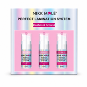 Eyebrow and eyelash lamination set Nikk Mole No. 1, 2, 3, 10ml each