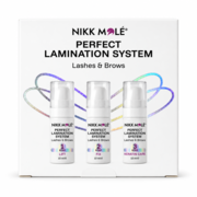 Eyebrow and eyelash lamination set Nikk Mole No. 1, 2, 3, 10ml each