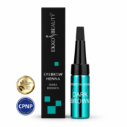 Henna do brwi Ekko Beauty Dark Brown, 5 ml