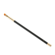 Кисточка Nikk Mole №15 для окрашивания бровей, ручка черная, скошенная