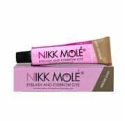 Nikk Mole Augenbrauen- und Wimpernfarbe hellbraun, 15 ml