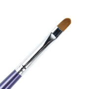 Creator Synthetic eyebrow brush no. 18 round, purple handle