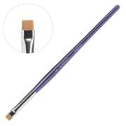 Creator Synthetic eyebrow brush no. 16 flat straight, purple handle