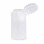 Dozownik z pompką na płyny 75 ml, biała nakrętka