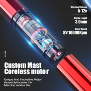 Maszynka Mast Tour Y-22 WQP-007-1, czerwona