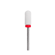 Ceramic cutter Cylinder rounded flame red, Smooth Top F