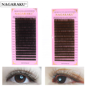 Nagaraku dunkelbraune Wimpern Mix C, 0.1