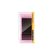 Nagaraku Mink dark brown eyelashes Mix D, 0.1