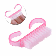 Manicure and dust brush small, pink