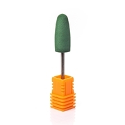 Silicone rounded cone cutter 10*24mm, 240 grit green