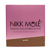 Nikk Mole eyebrow and eyelash dye 25*5 ml + activator 25*5 ml, brown