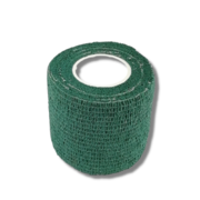 Cohesive adhesive bandage 4.5cm x 5m, dark green