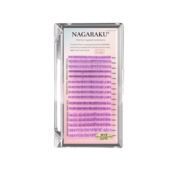 Rzęsy Nagaraku Mink Ombre easy fan fioletowe Mix C, 0.07