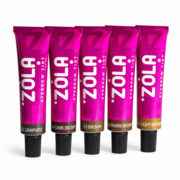 Zestaw farb z aktywatorem utleniaczem oksydantem Zola New Innovative Colouring System, 5*15 ml