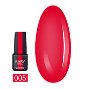 Гель-лак Baby Moon Red Chic №05, 6 мл