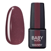 Lakier hybrydowy Baby Moon Burgundy Nr13, 6 ml